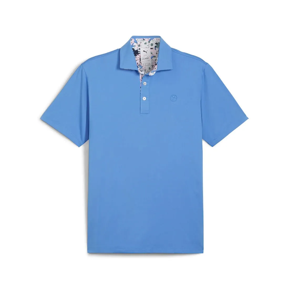 Puma Men's AP Floral Trim Golf Polo