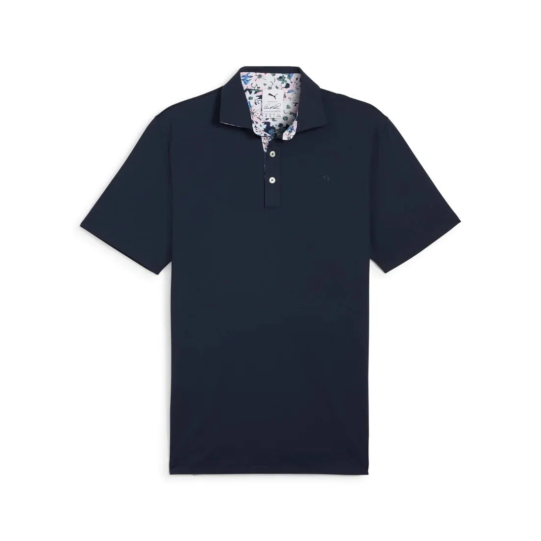 Puma Men's AP Floral Trim Golf Polo