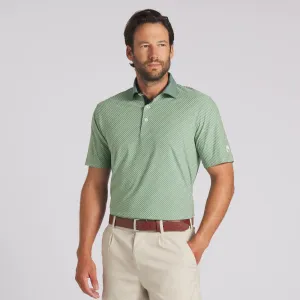 Puma Men's AP Jacquard Stripe Golf Polo