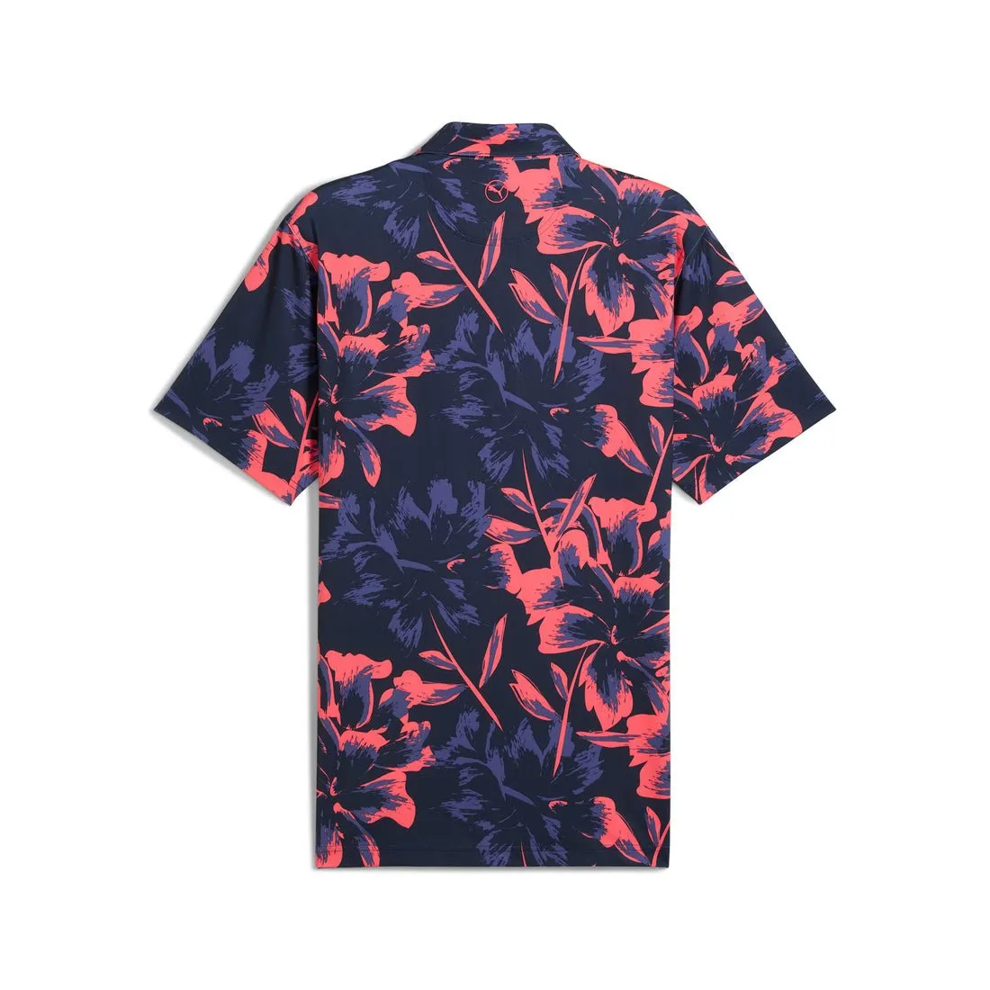 Puma Men's MATTR Broken Flower Golf Polo