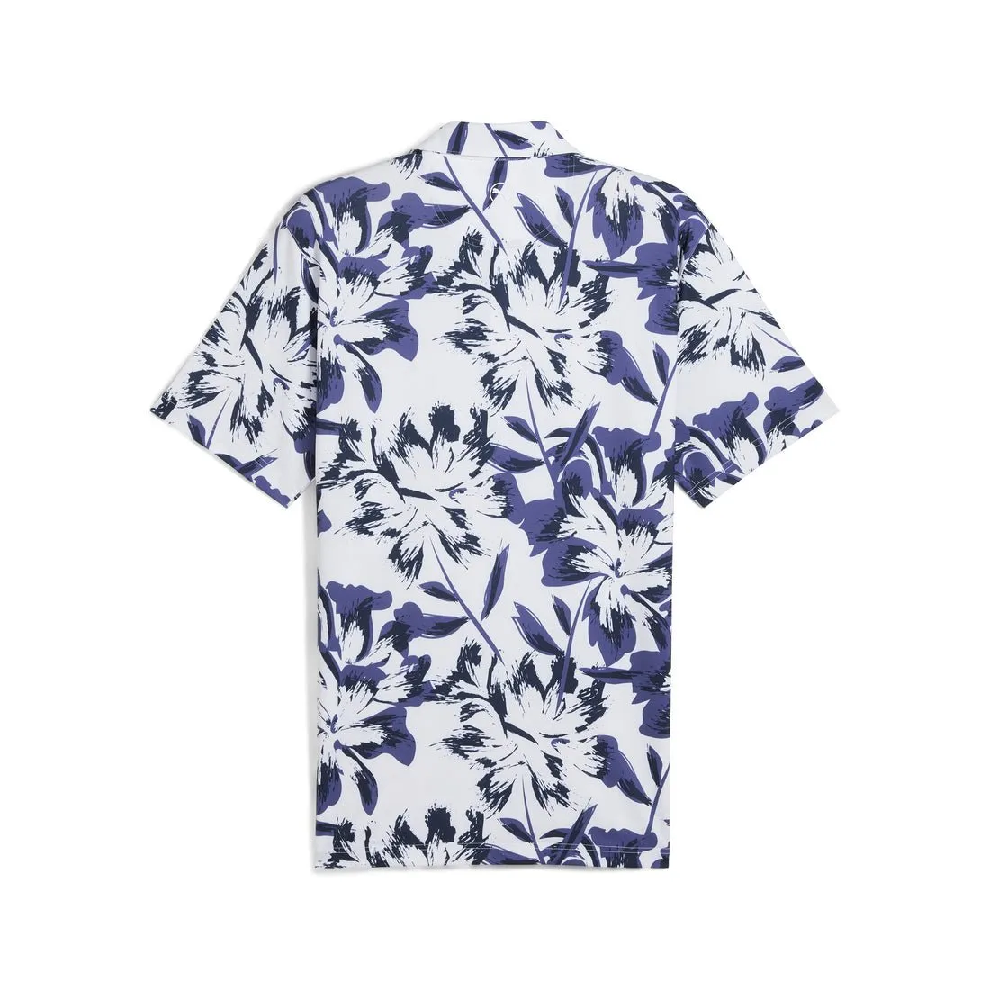 Puma Men's MATTR Broken Flower Golf Polo