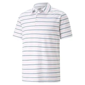 Puma Men's MATTR Striper Golf Polo