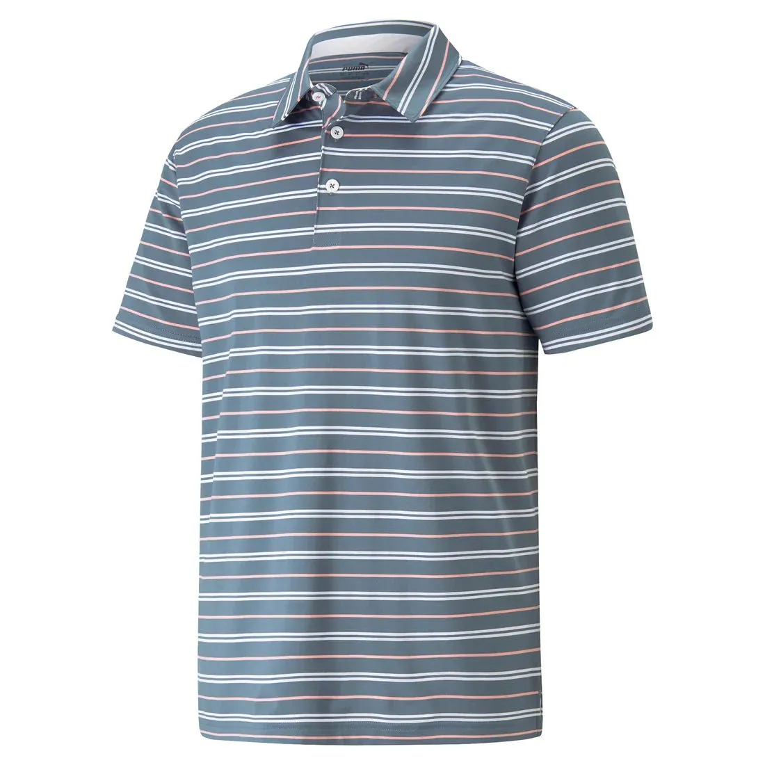 Puma Men's MATTR Striper Golf Polo