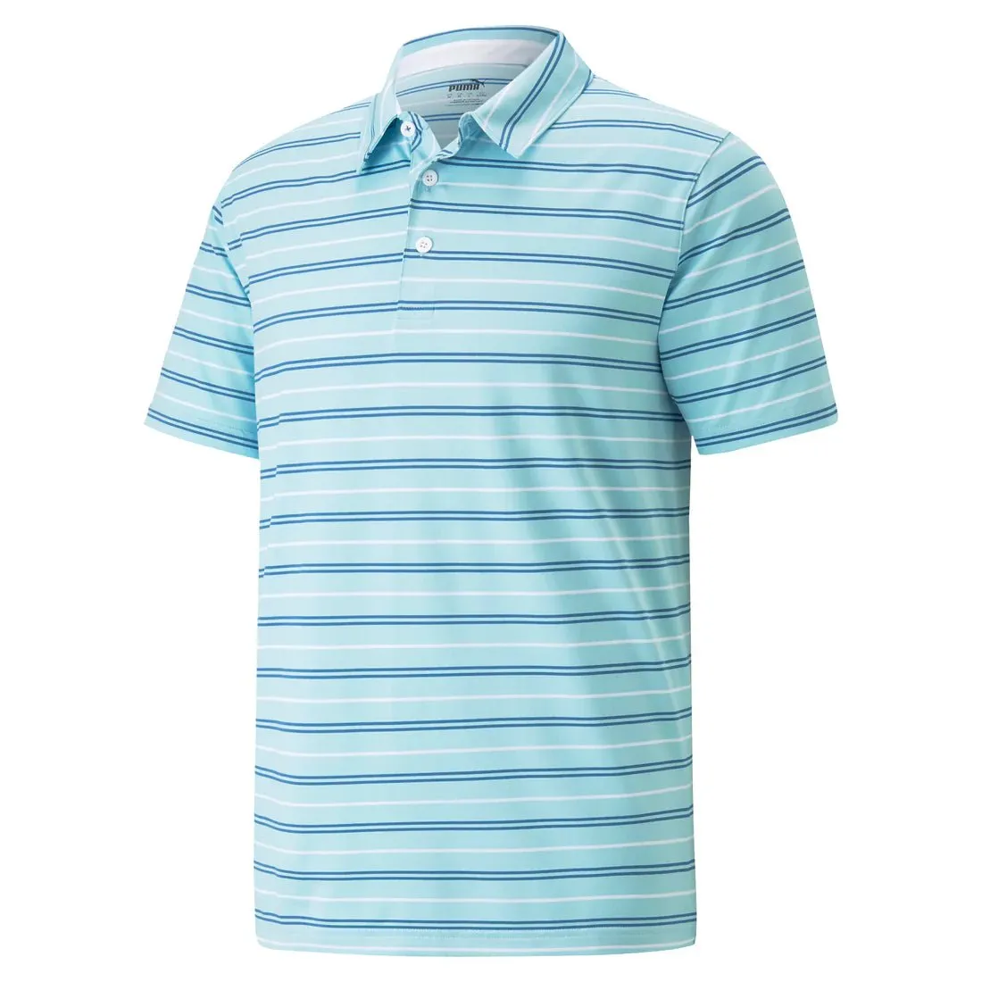 Puma Men's MATTR Striper Golf Polo