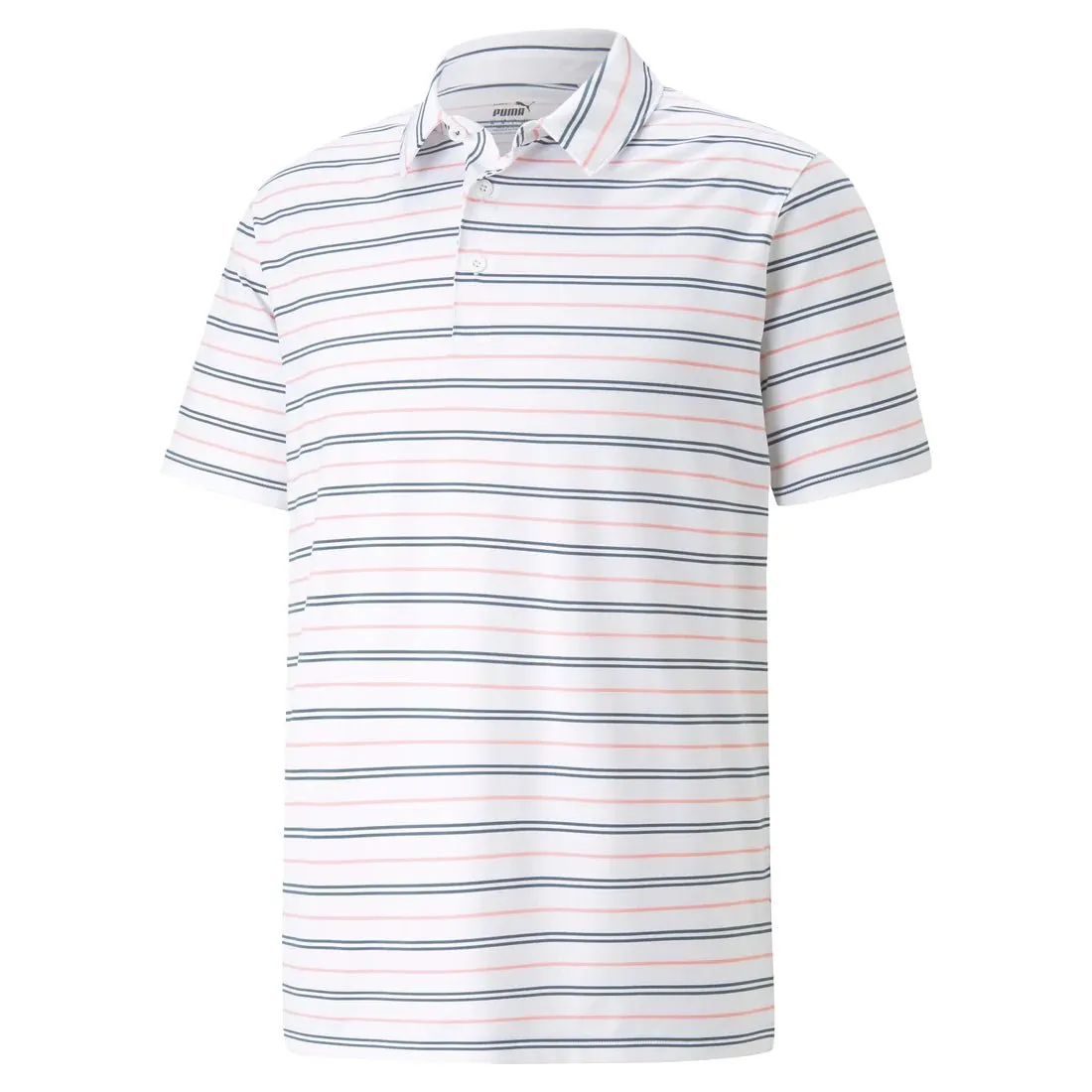 Puma Men's MATTR Striper Golf Polo