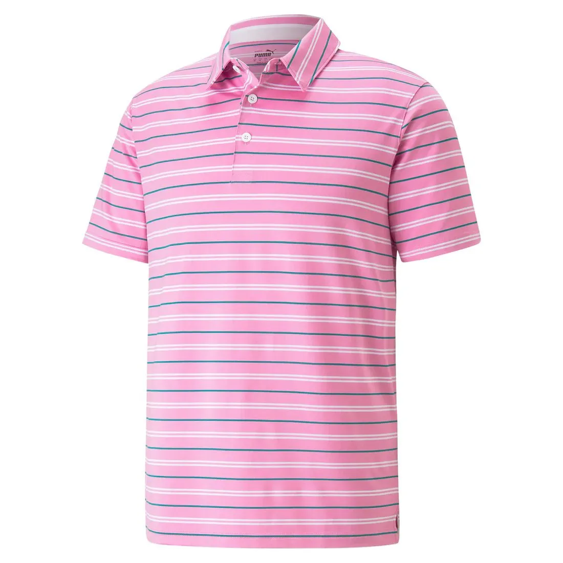 Puma Men's MATTR Striper Golf Polo