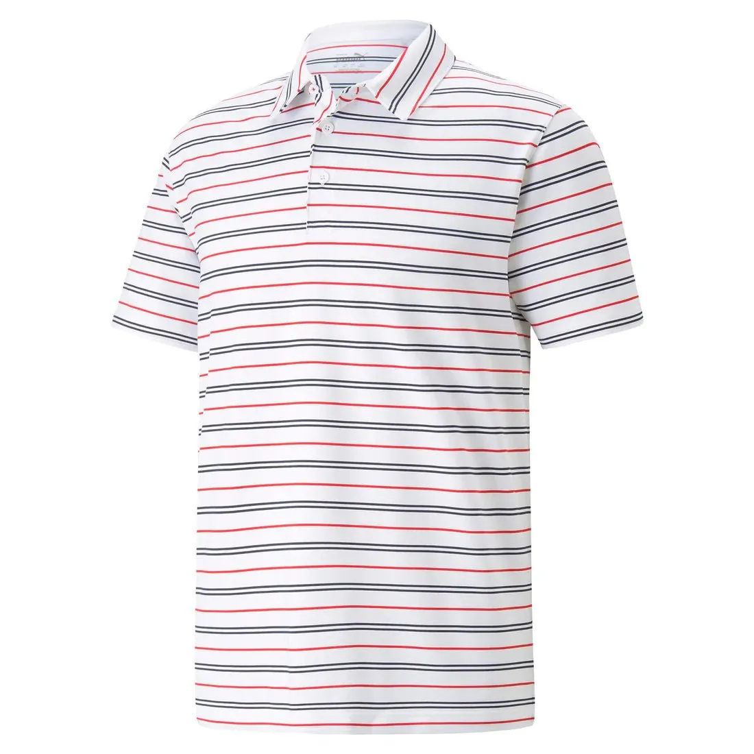 Puma Men's MATTR Striper Golf Polo