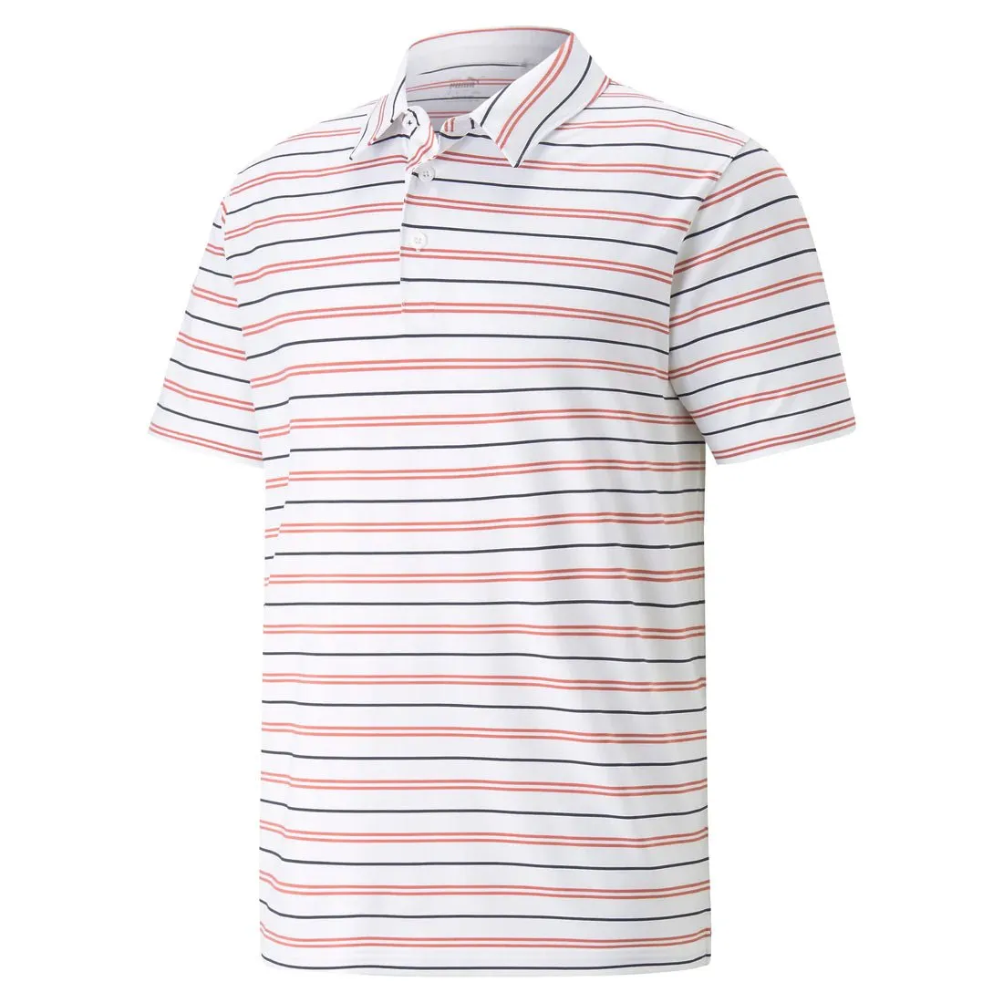 Puma Men's MATTR Striper Golf Polo