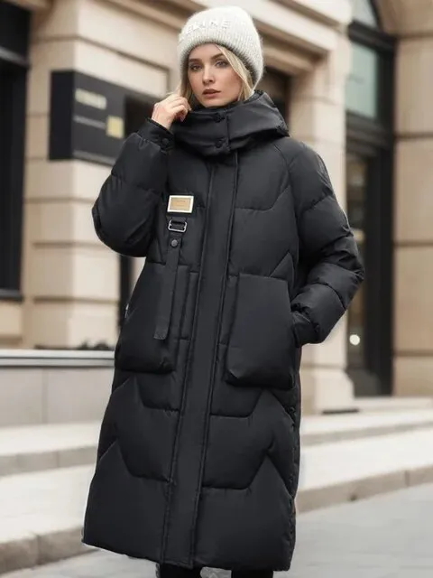 Quinn | Longer puff coat