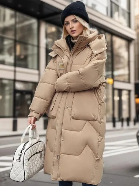 Quinn | Longer puff coat