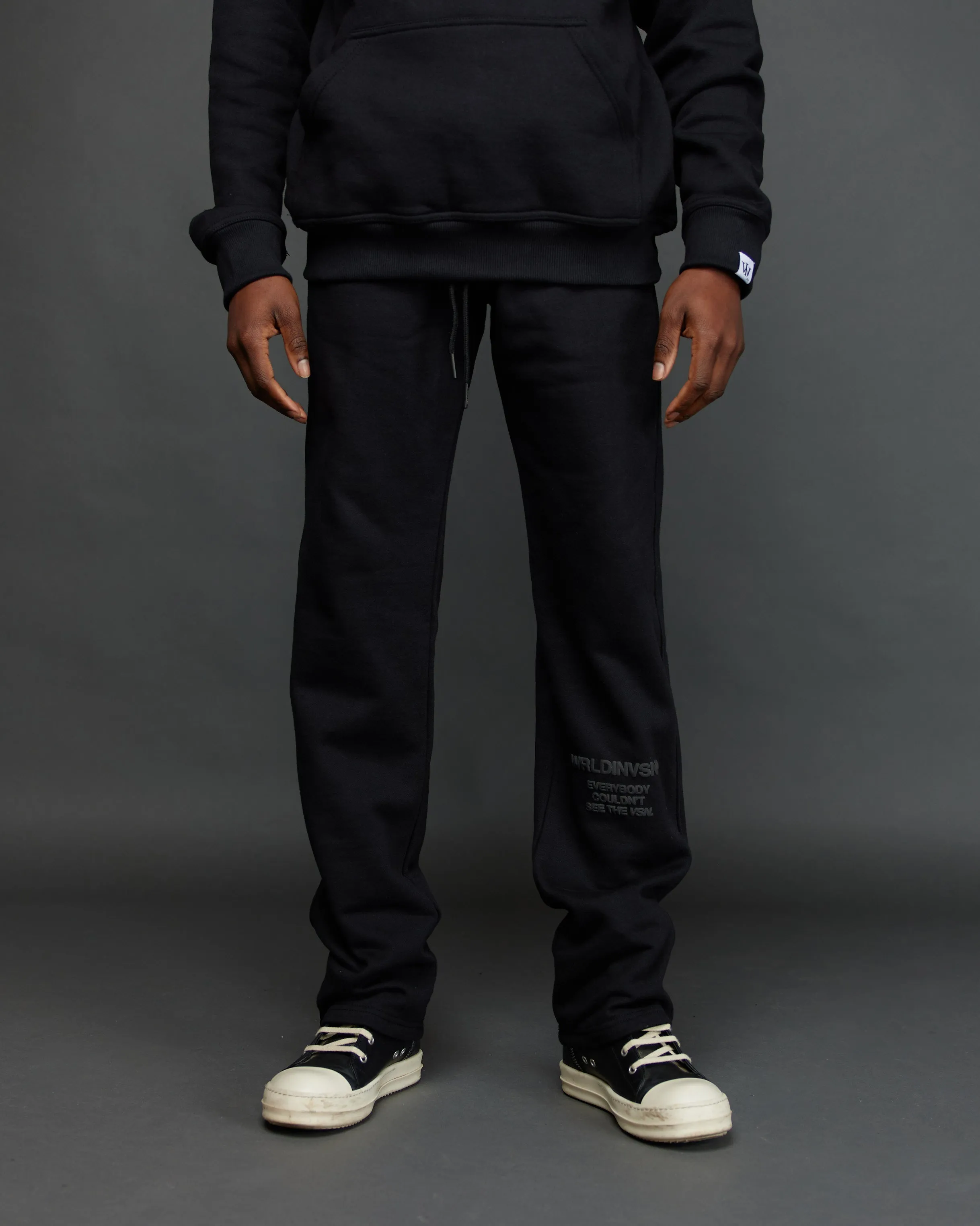"Couldn't See" Jogger Set (Black)