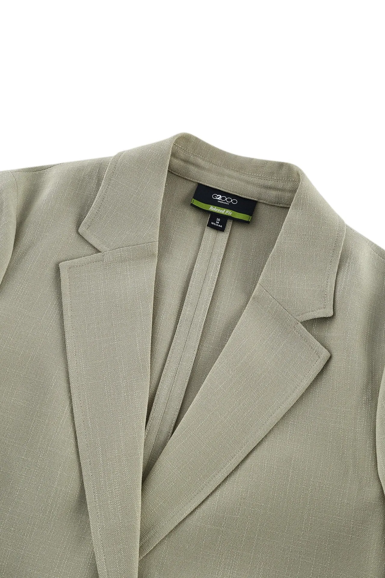 Rayon Blend Casual Blazer