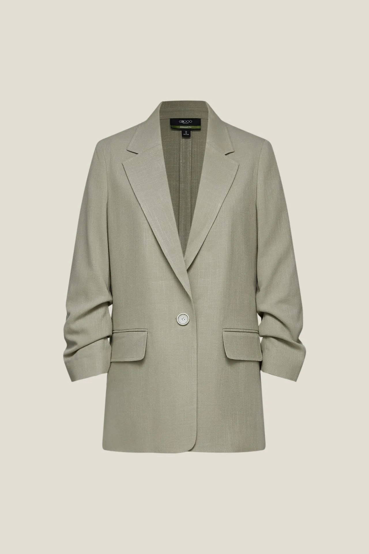 Rayon Blend Casual Blazer