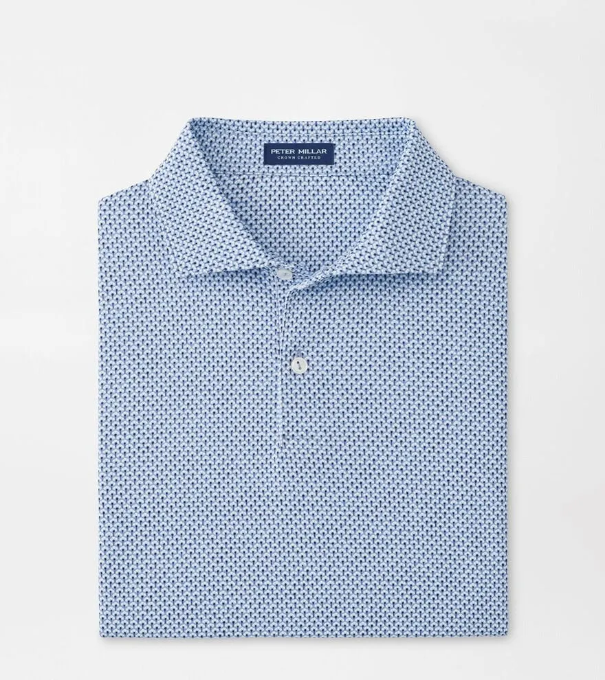 RETRO PERFORMANCE JERSEY POLO - WHITE