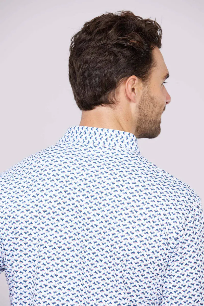 Rocky Performance Polo - White/Navy Rocky