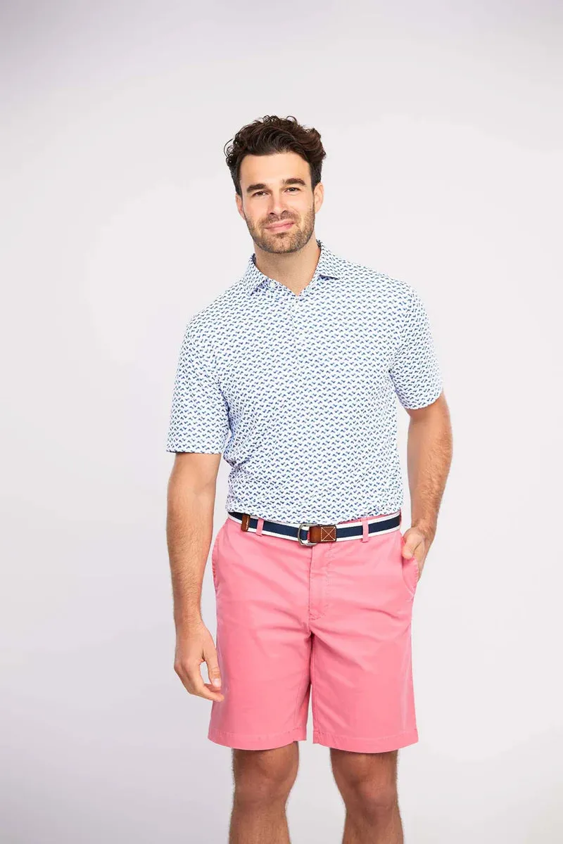 Rocky Performance Polo - White/Navy Rocky
