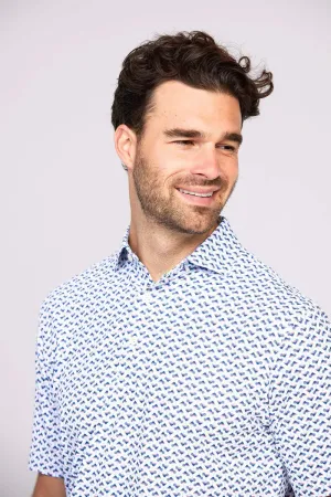 Rocky Performance Polo - White/Navy Rocky