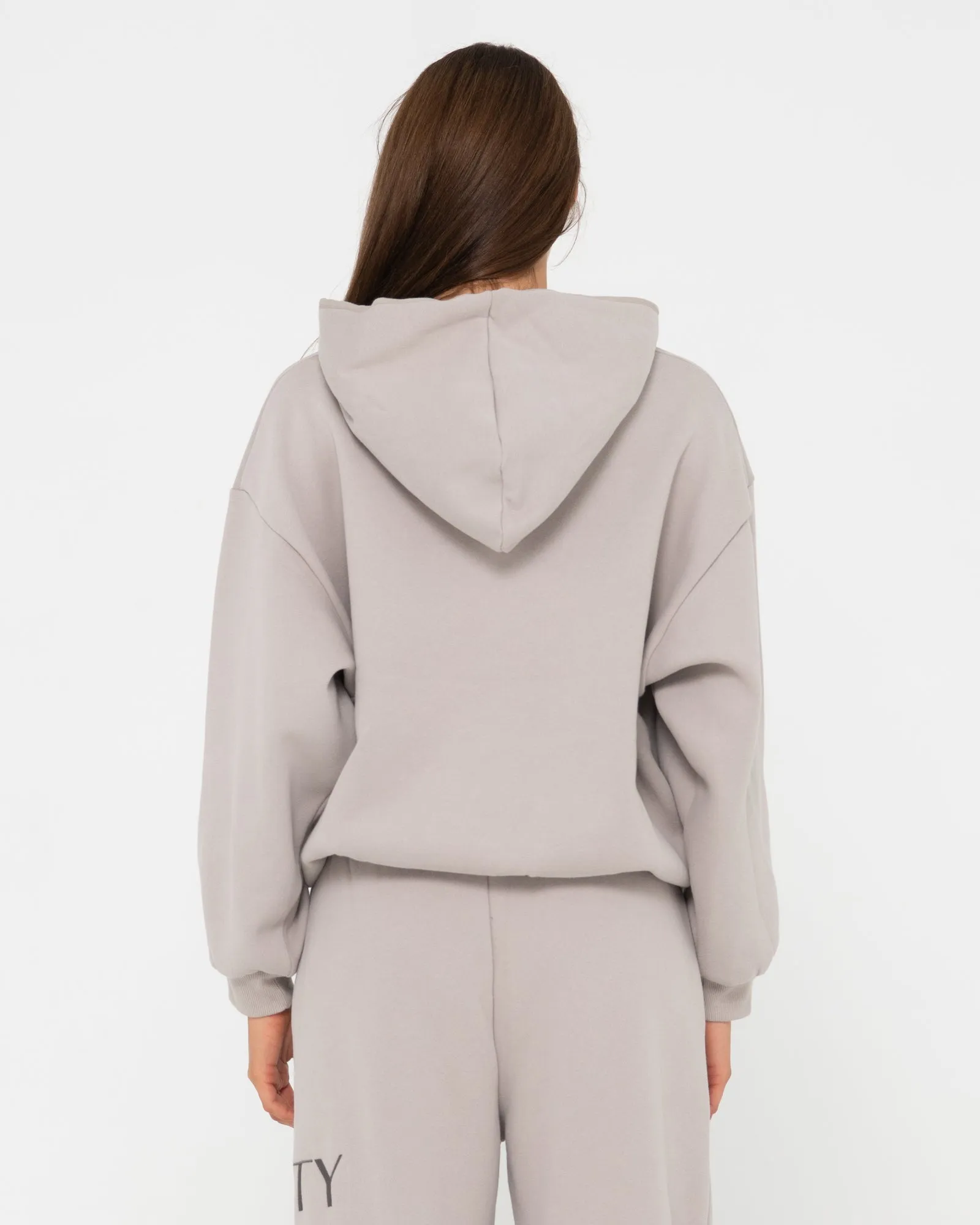RUSTY SIGNATURE OVERSIZE HOODED FLEECE