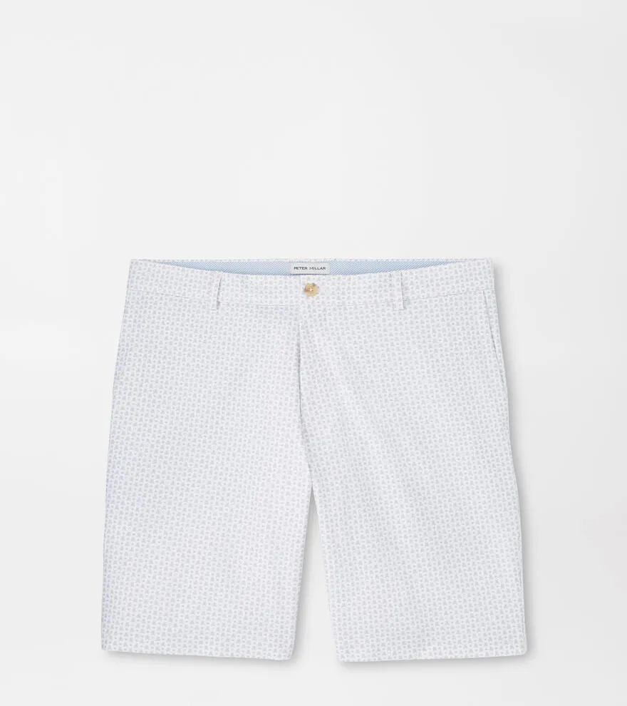 Salem Skull In One Performance Short in White
