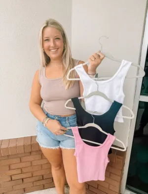 Scoop-Crop Bra Tank