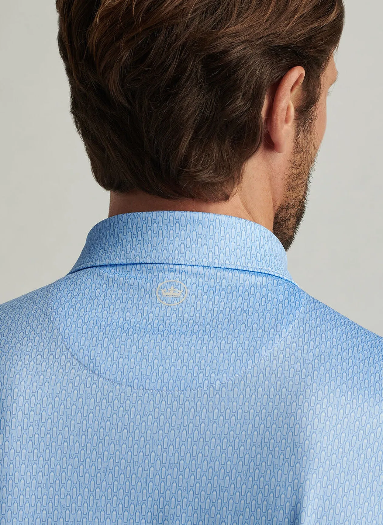 Shake It Up Performance Jersey Polo by Peter Millar - Cottage Blue