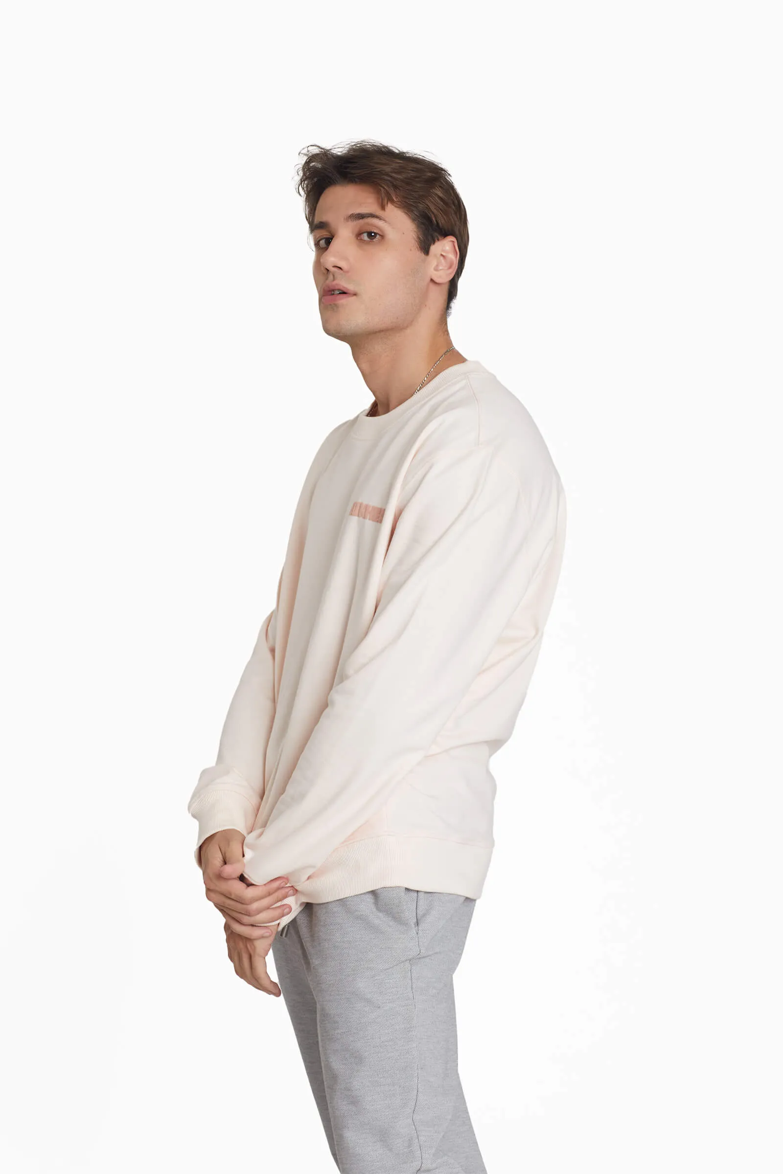 Signature Baby Pink Sweatshirt
