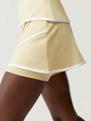 Skirt Smash Yellow Soft/White