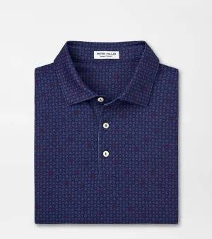 Skull in One Performance Jersey Polo in Sport Navy