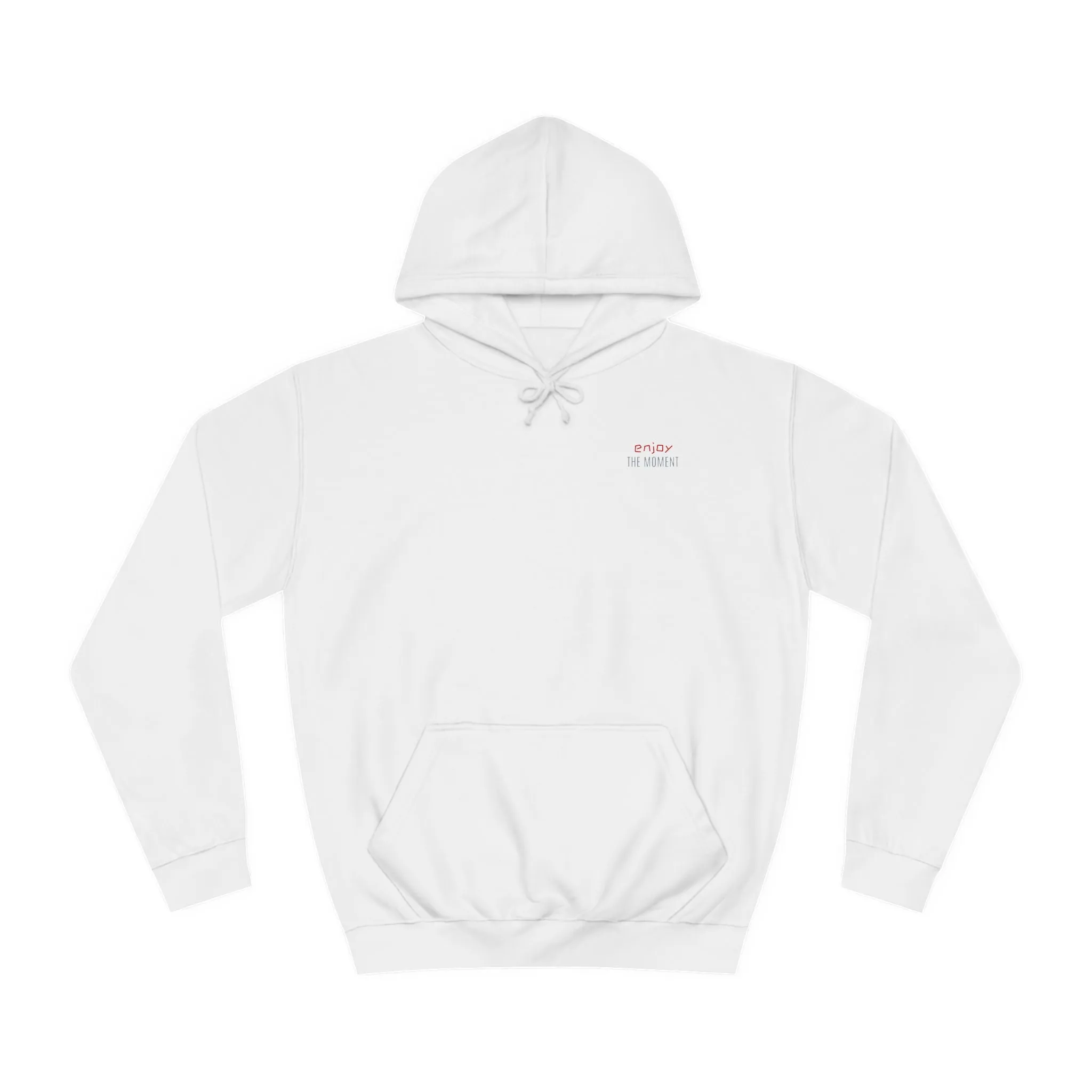 SNRG Unisex Hoodie - Enjoy The Moment, Sweatshirt, Hooded Jacket, Casual Pullover, Trendy Apparel, Outerwear, Hoodie