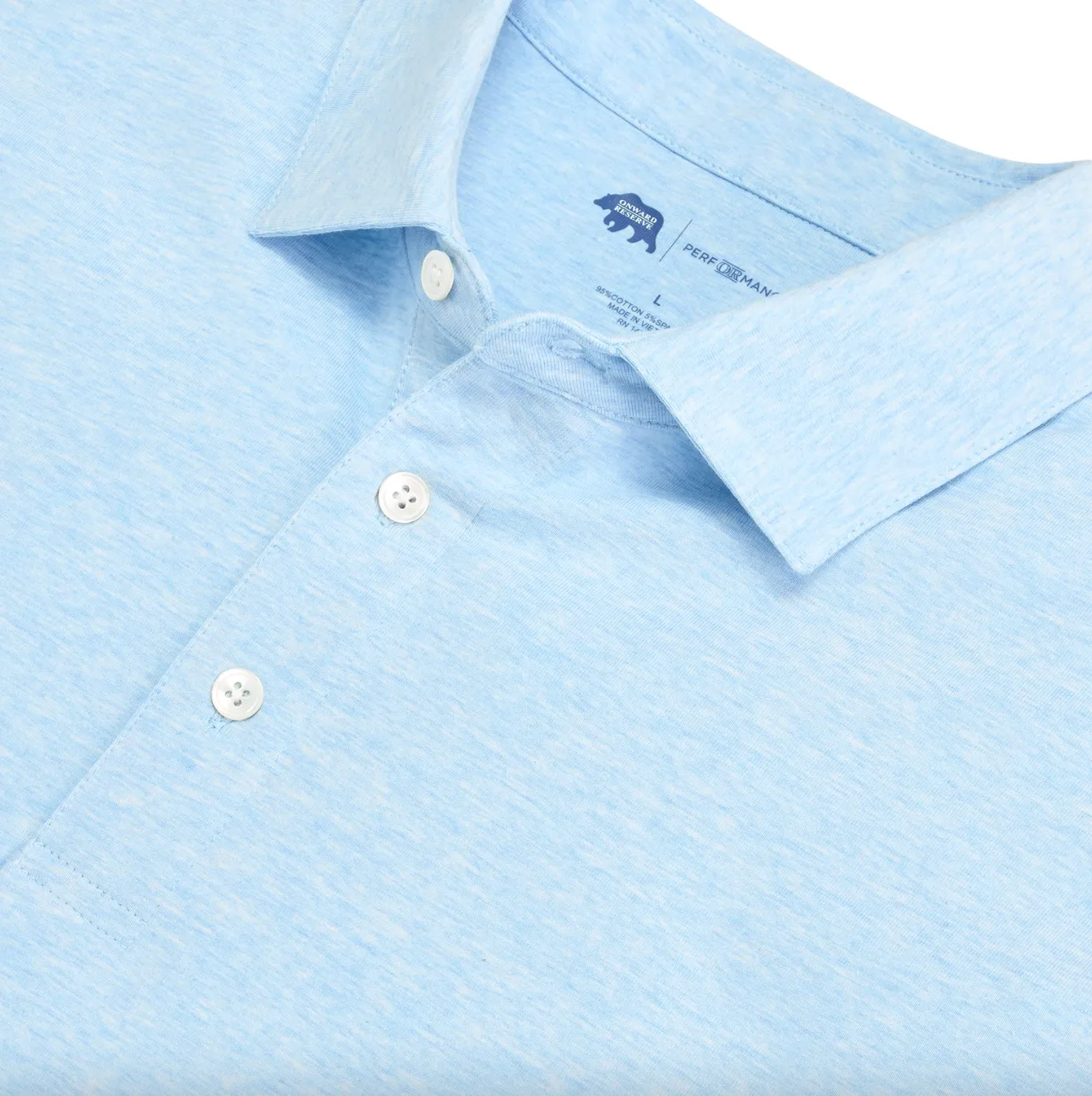 Solid Icon Polo-Sky