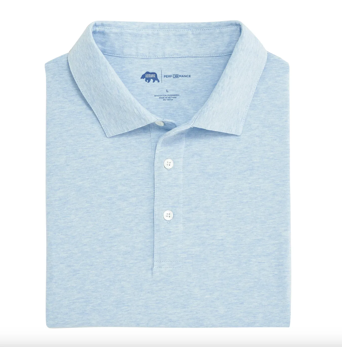 Solid Icon Polo-Sky