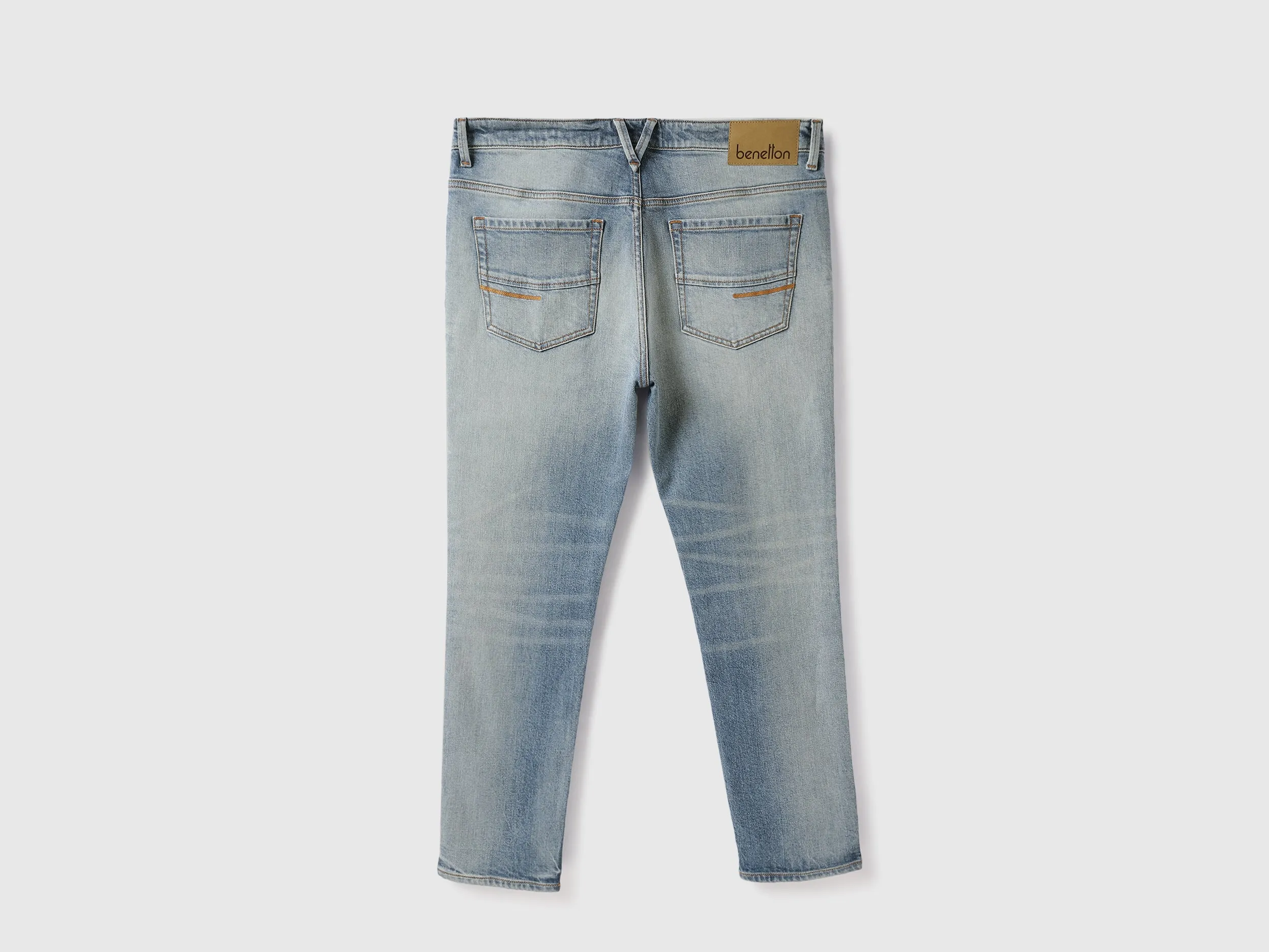 Solid Low Crotch Fit Jeans