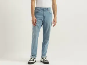 Solid Relaxed Fit Jeans