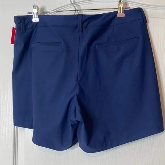 SPANX Sunshine Shorts Sunkissed Navy Blue XL 6” inseam