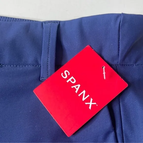 SPANX Sunshine Shorts Sunkissed Navy Blue XL 6” inseam