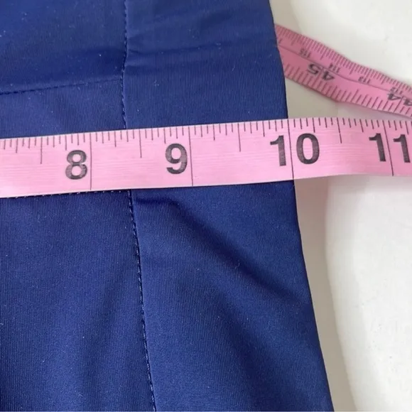 SPANX Sunshine Shorts Sunkissed Navy Blue XL 6” inseam