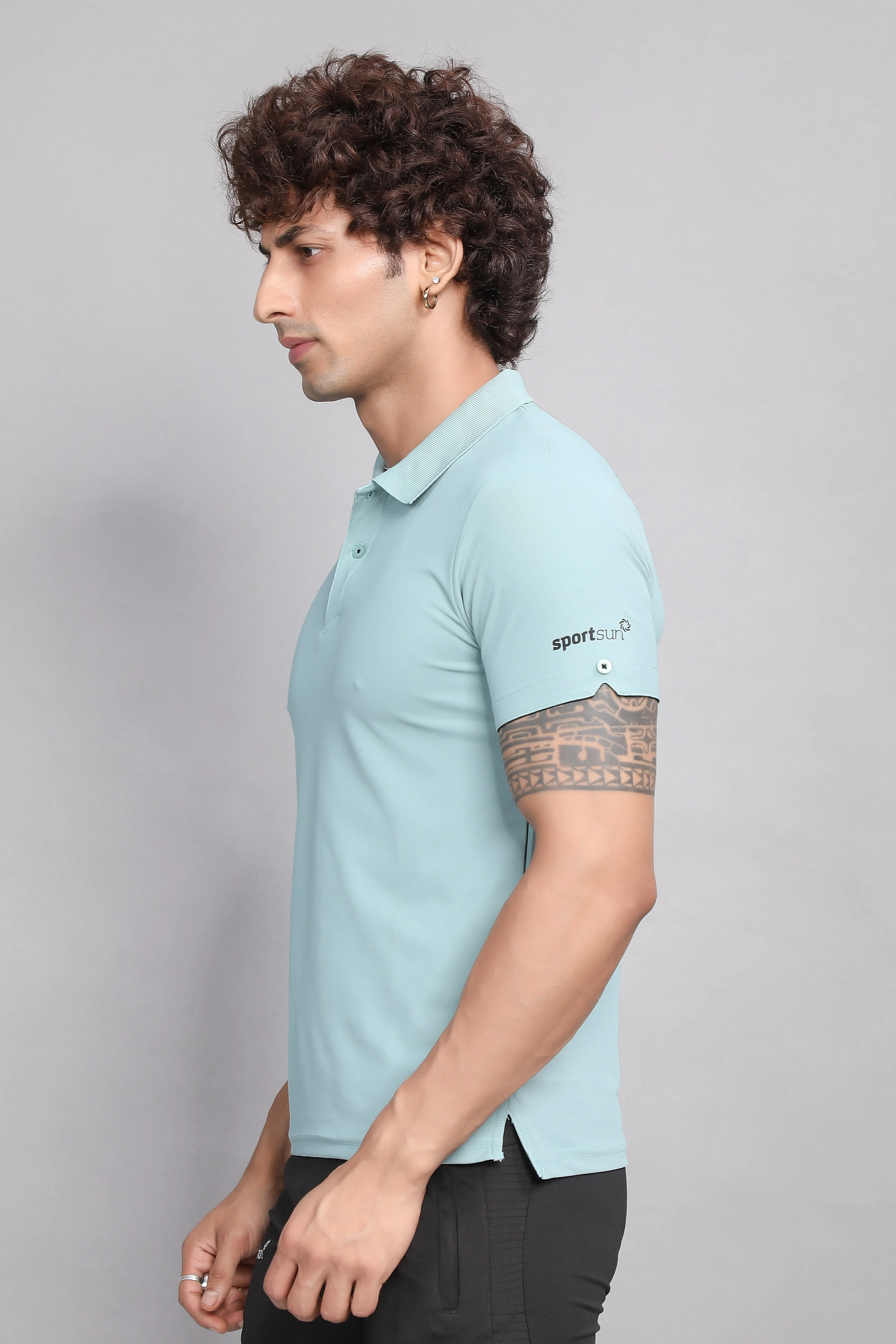 Sport Sun Max Polo Mint T-shirt for Men