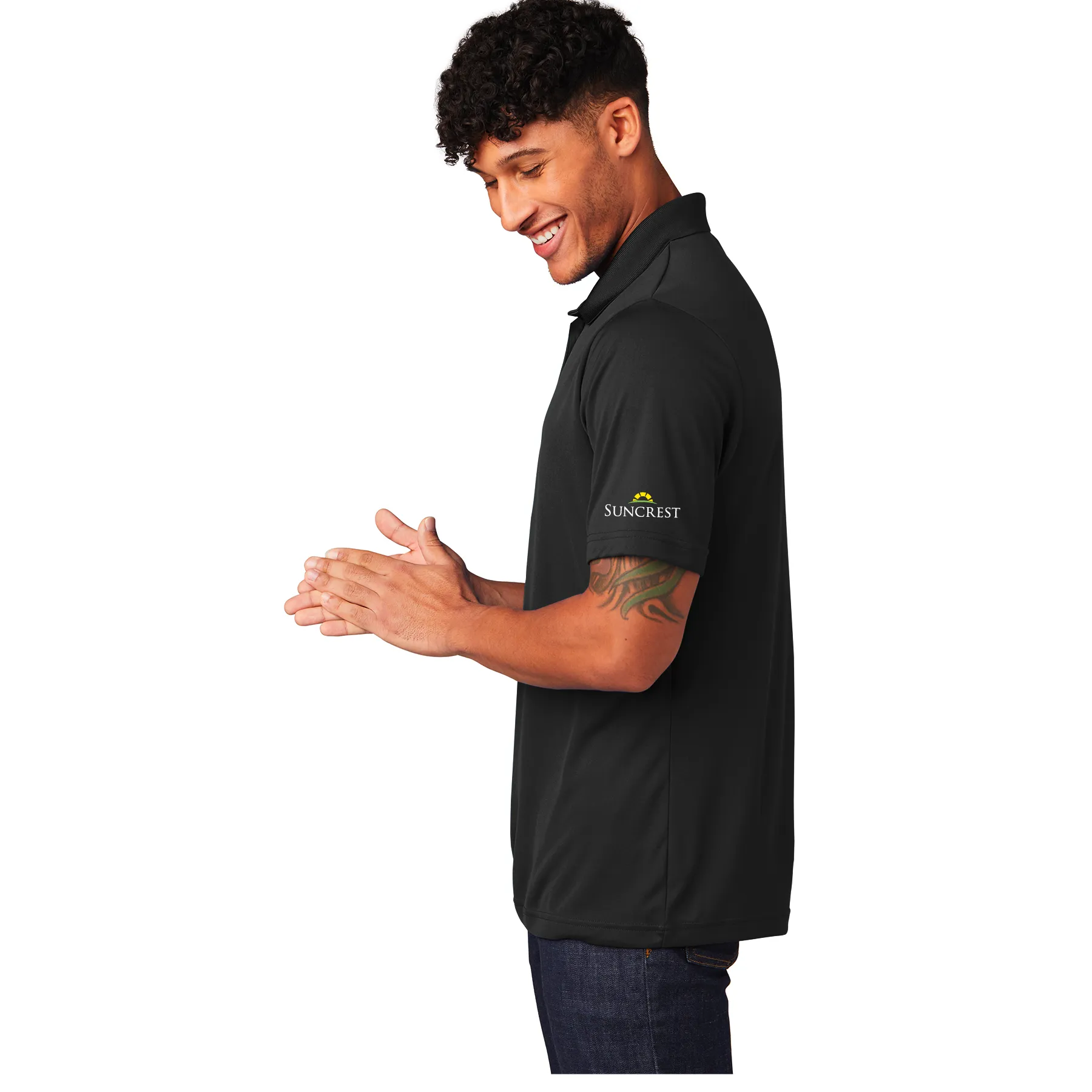 Sport-Tek Black Polo