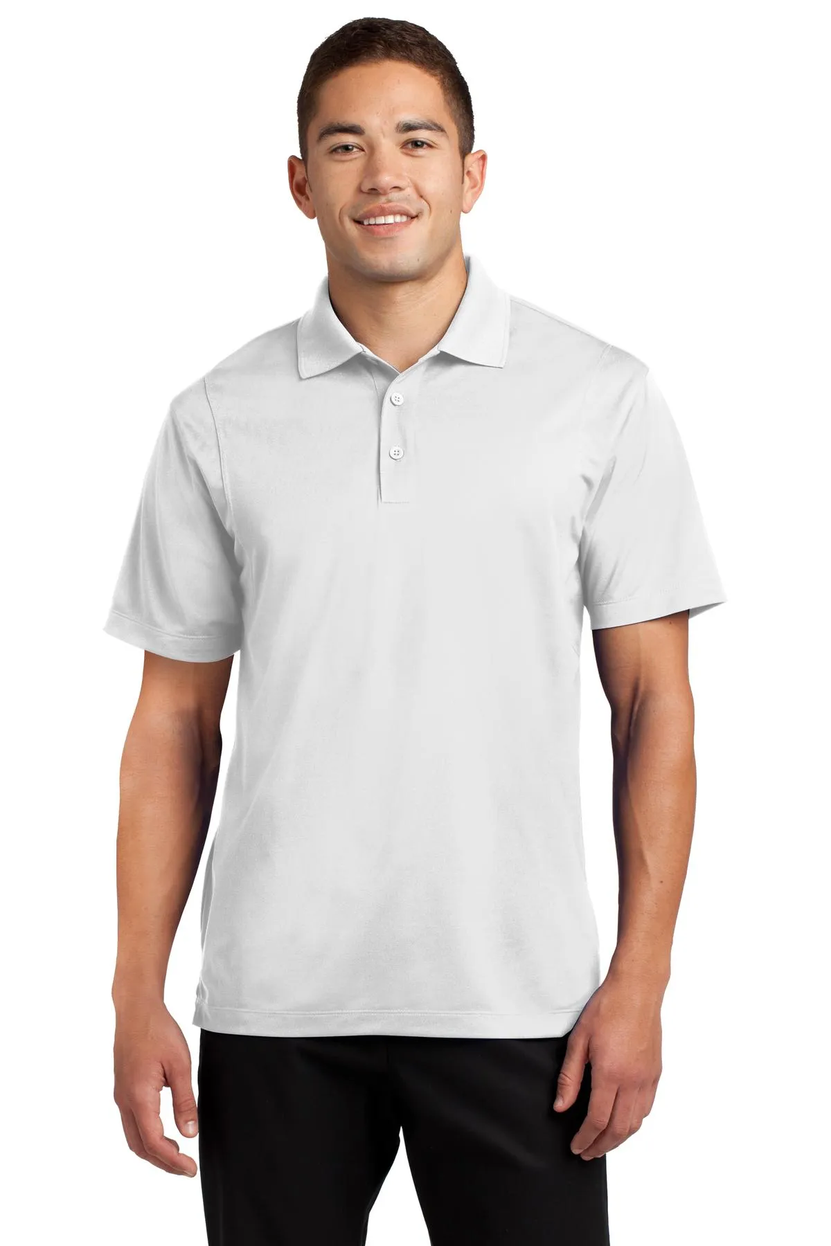 Sport-Tek Micropique Sport-Wick Polo. ST650 White