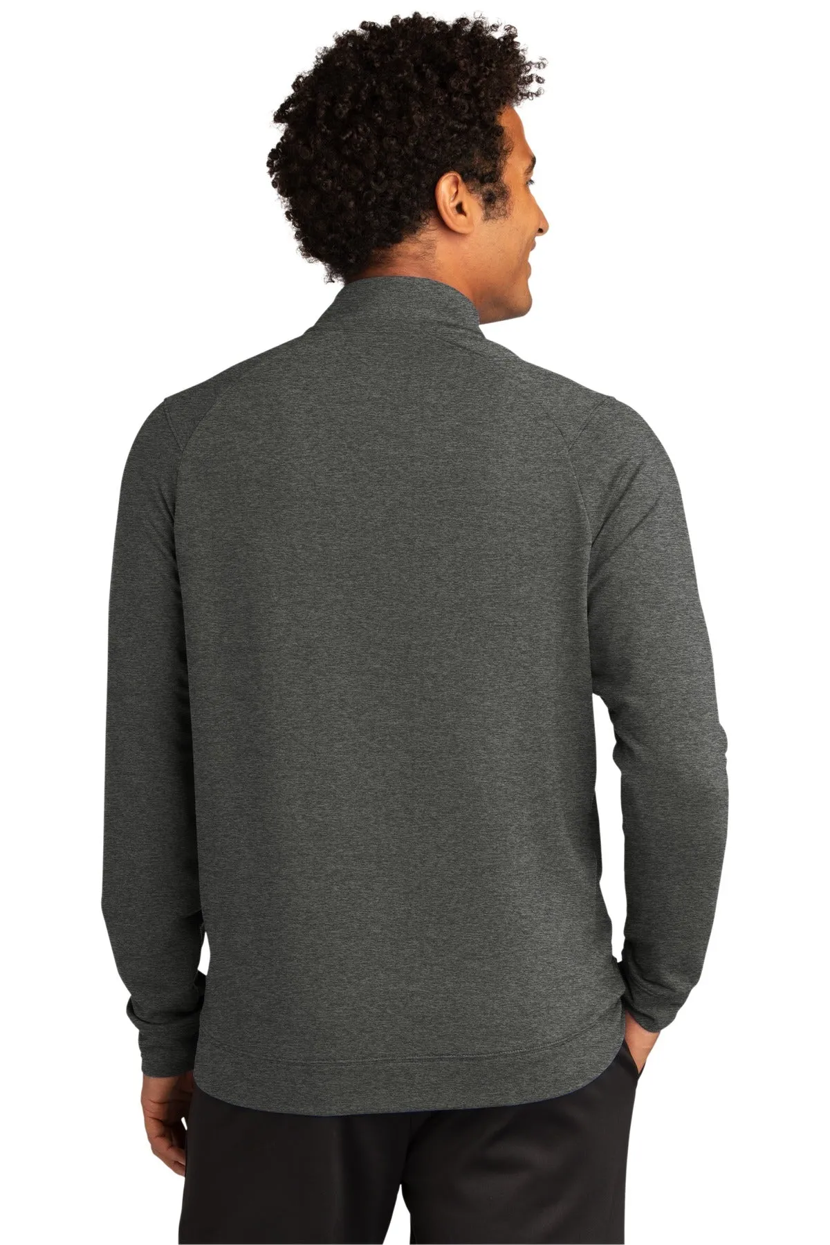 Sport-Tek Sport-Wick Flex Fleece Full-Zip. ST560 Dark Grey Heather