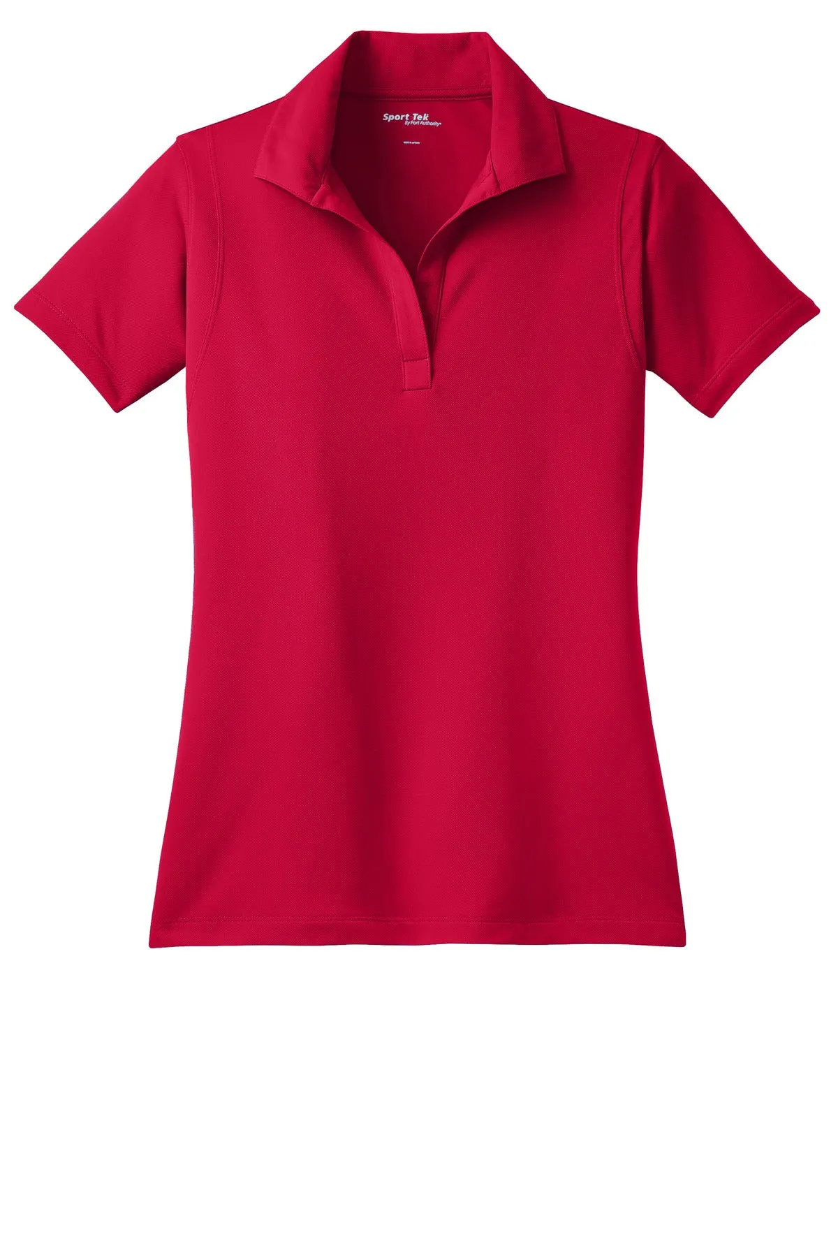 Sport-Tek Women's Micropique Sport-Wick Polo. LST650 Deep Red