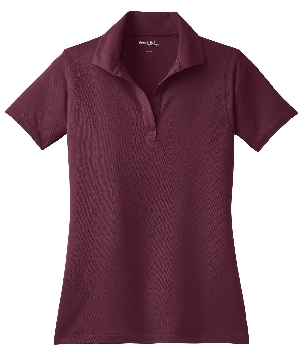 Sport-Tek Women's Micropique Sport-Wick Polo. LST650 Maroon
