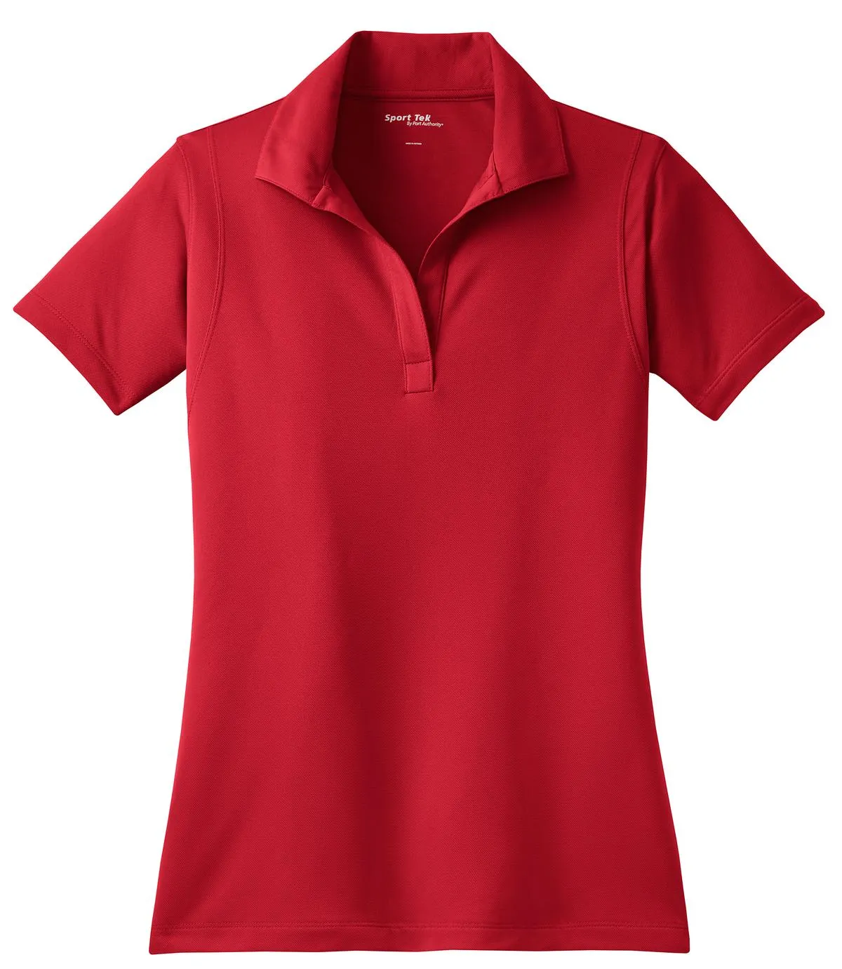 Sport-Tek Women's Micropique Sport-Wick Polo. LST650 True Red