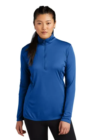 Sport-Tek Women's PosiCharge Competitor 1/4-Zip Pullover. LST357 True Royal