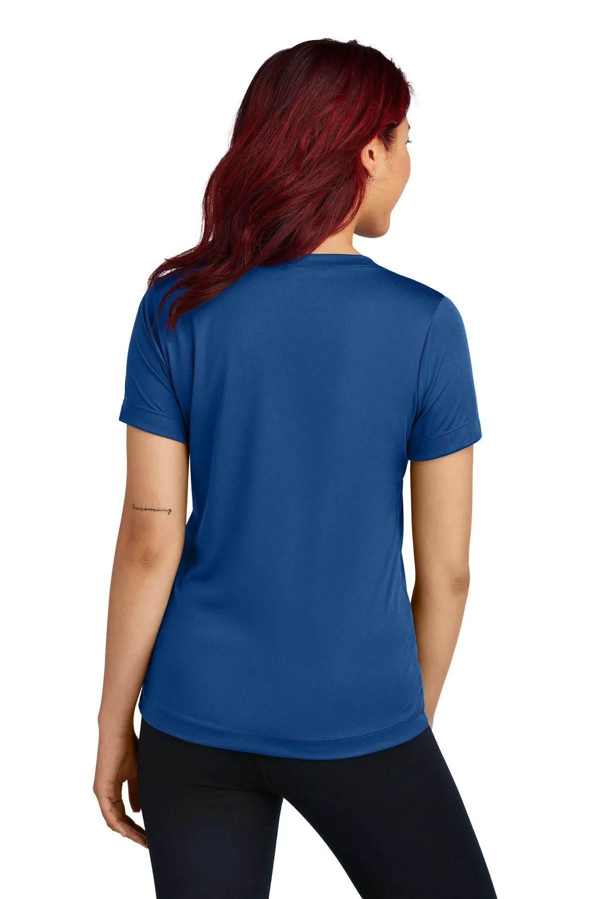 Sport-Tek Women's PosiCharge Competitor V-Neck Tee. LST353 Royal