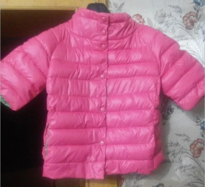 Spring Autumn Cotton Coat Women Winter Jacket Women Half Sleeve