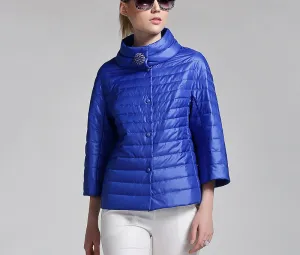 spring short jacket women fashion coat padded cotton jacket outwear High Quality Warm parka Women's Clothing