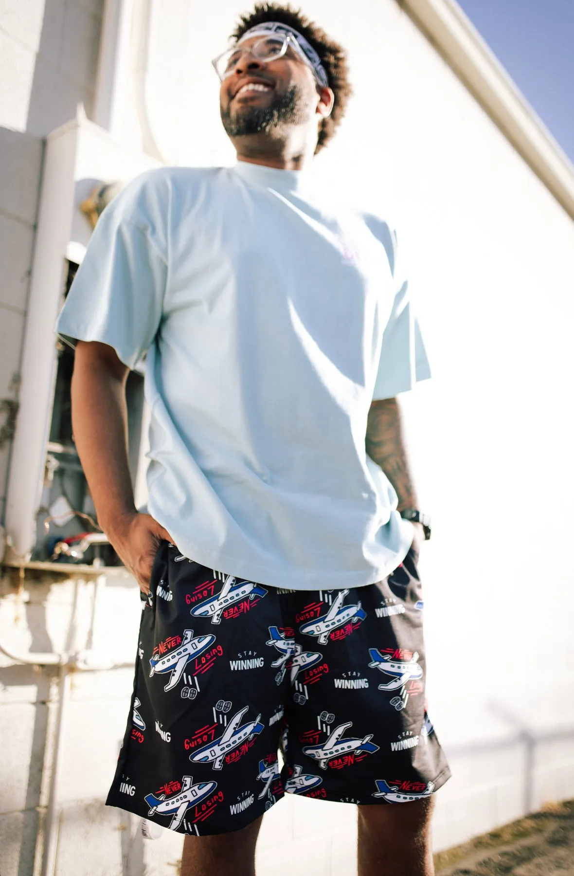 Stay Winning Americano Black Shorts