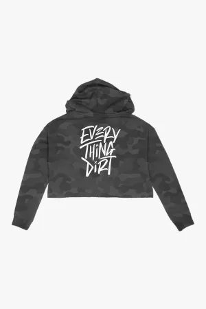 Stealth Cropped Hoodie