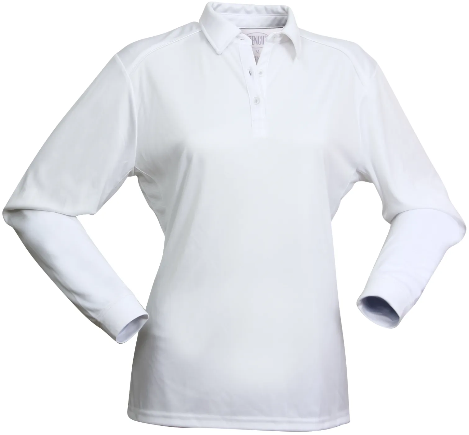 Stencil 1143 Ladies Freshen Long Sleeve Polo
